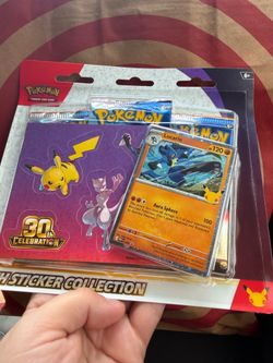Pokemon 30th Celebration Tech Sticker Collection