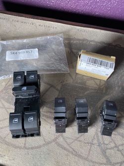 Volkswagen Jetta Golf Passat CC Tiguan Toureg Window Switches