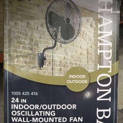 24in Wall Mounted Oscillating Fan