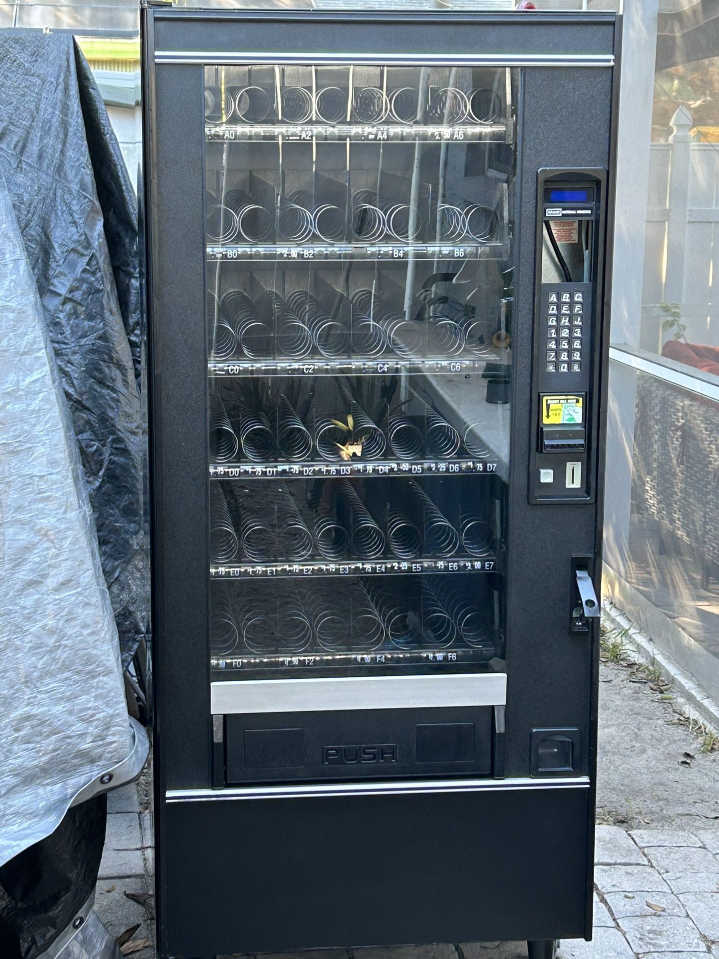 National Vendor Snack Machine  