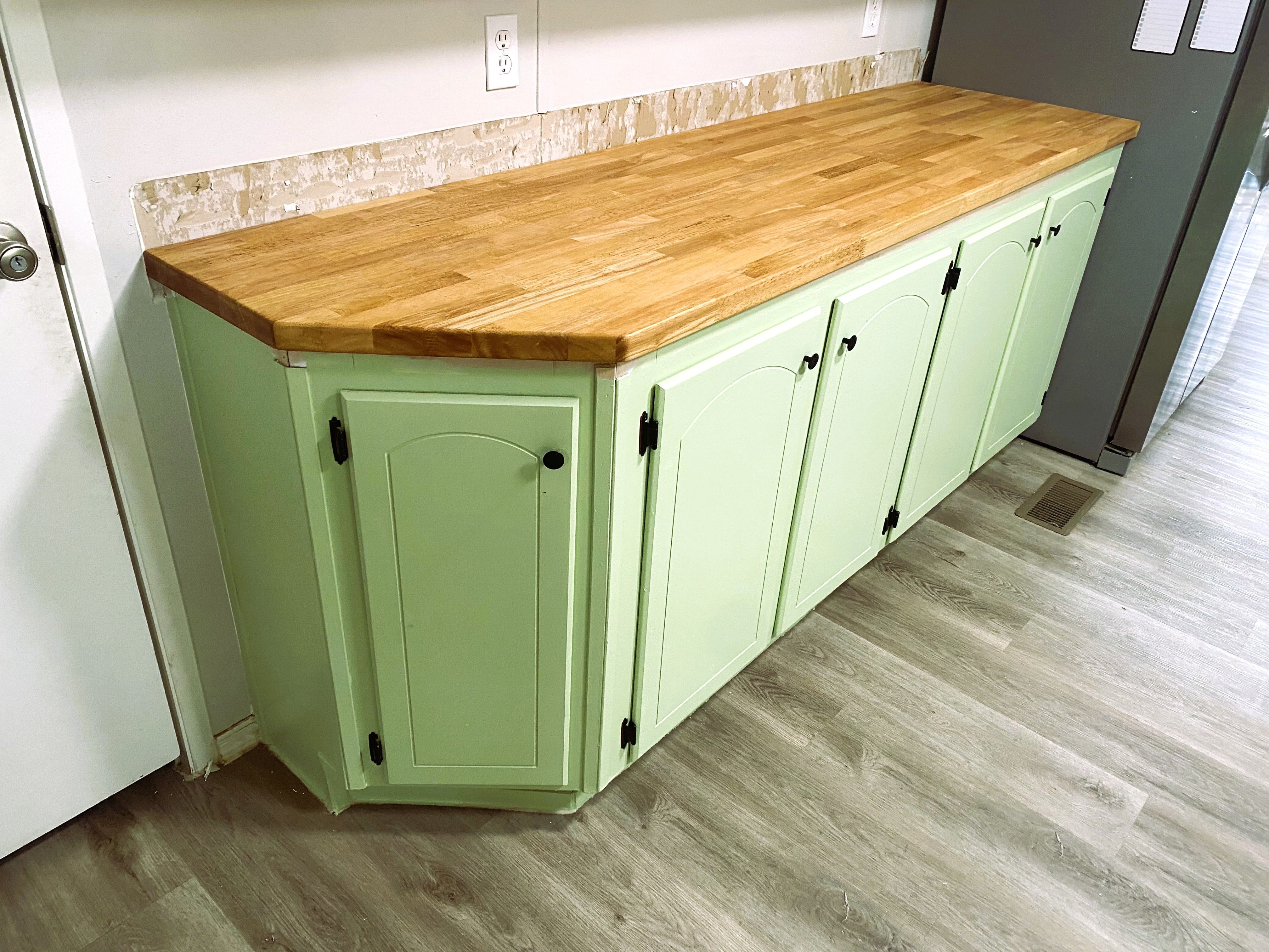 Solid Wood Countertops Stain