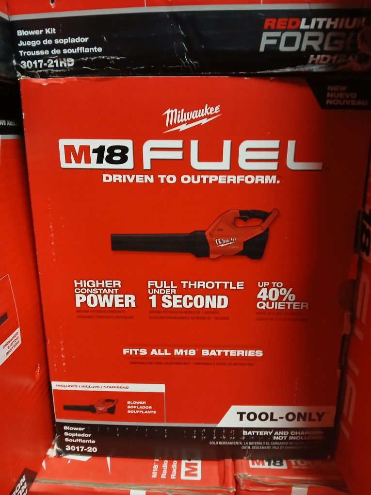 Milwaukee New Blower Fuel 18M