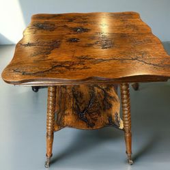 Fractal Burned Table 