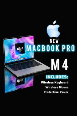 🔥New! BUNDLE Apple 14” MacBook Pro M4 Laptop 24gb ram 1TB SSD - Silver | High Spec For Videographer-Photographer Editor After Effects Adobe RGB