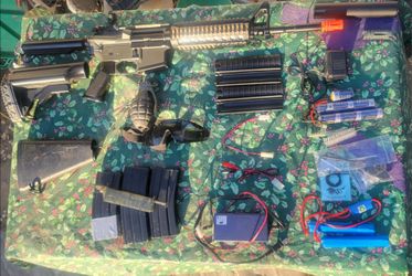 Toy AEG and equipment