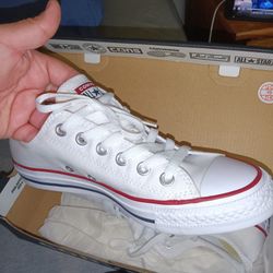 White Converse 