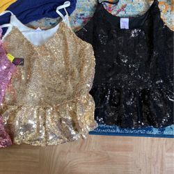 Brand New Women’s Size M Sequin Tops 