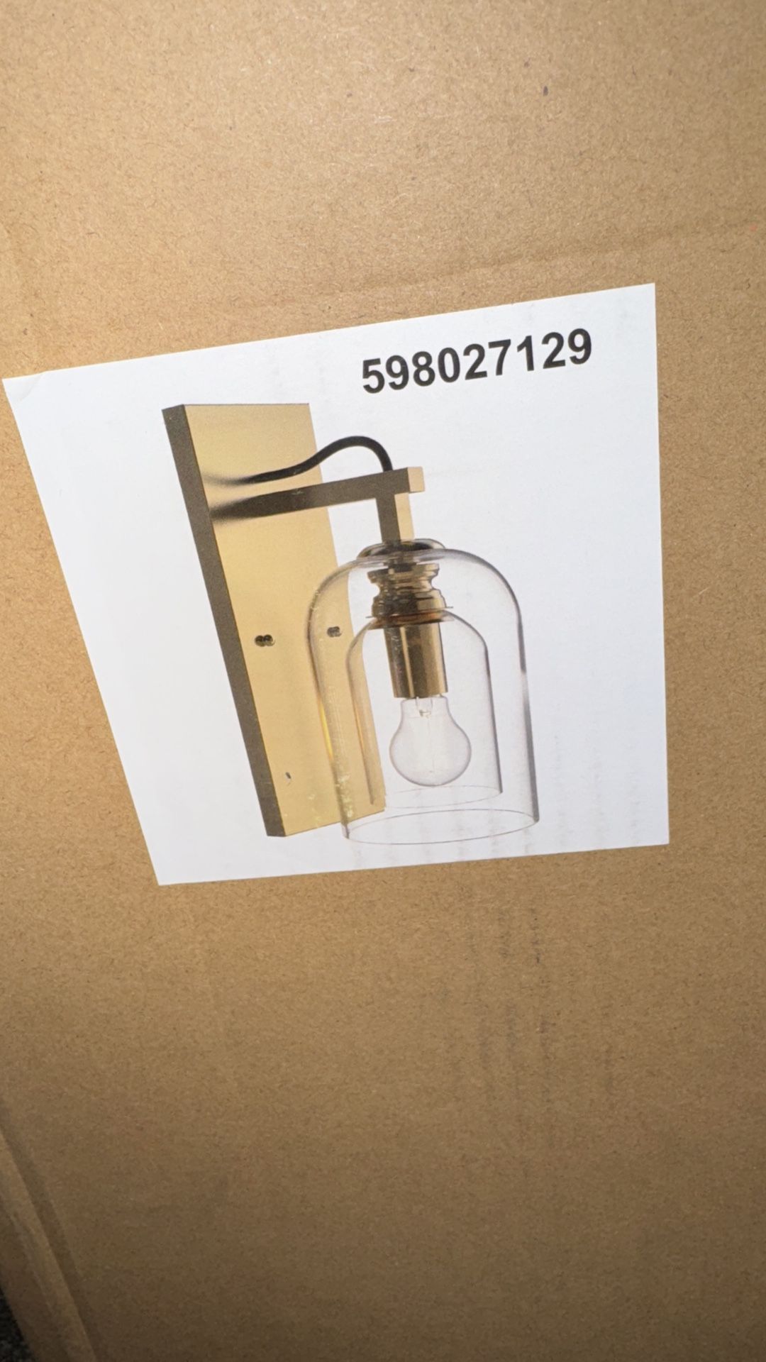 Golden Large Sconce