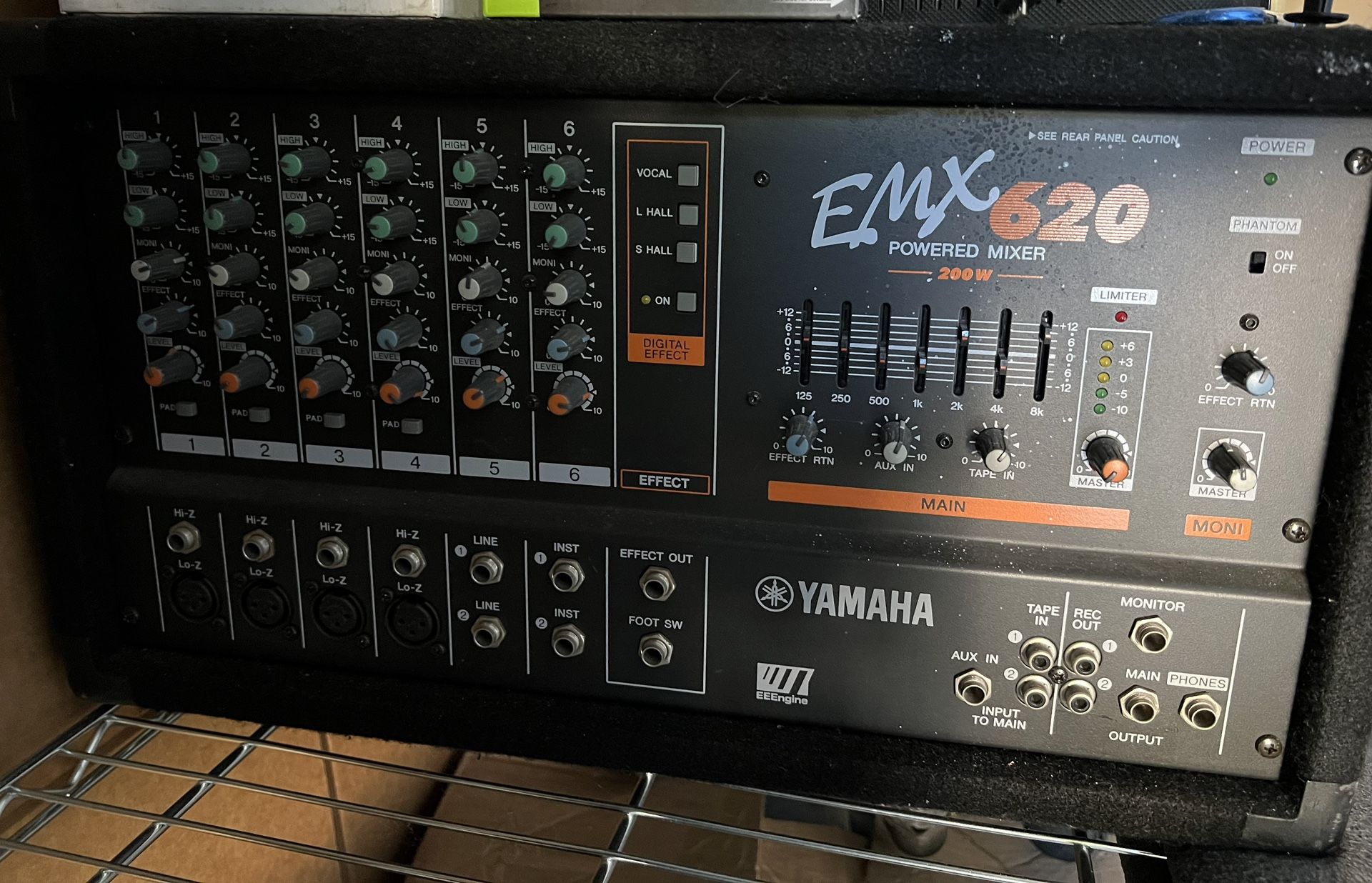 Yamaha EMX 620 Power Mixer