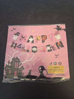 New Halloween happy banner party