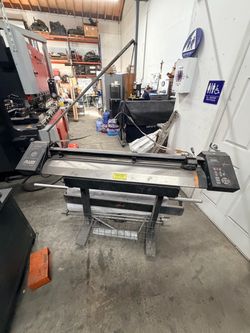 Allen Datagraph Wide-Format Vinyl Cutter / Plotter with Stand ($400) - $400 (san jose north)