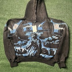 Forever Return Of Pullover Hoodie Black