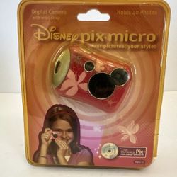 Sealed Vintage Disney Pix Micro Digital Camera Collectable 2006