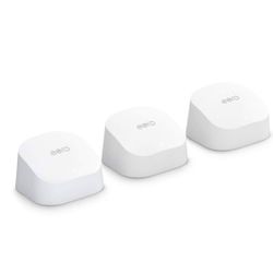 Amazon eero Pro wifi system - 3-pack, one router + two extenders