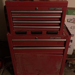 Craftsman 26” Tool Chest With Ratchet And Wrenches
