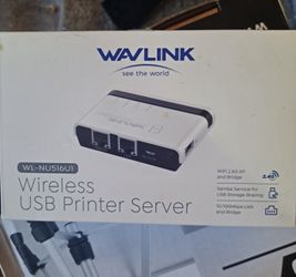 WIRELESS USB PRINTER SERVER