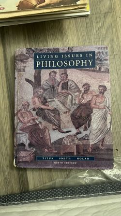 Living Issues in Philosophy Ninth Edition