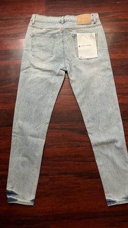 Purple jeans brand new size 32 bedazzled