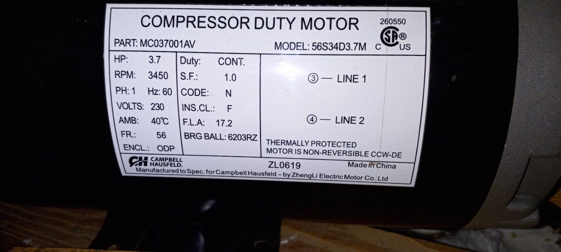 Compressor Motor