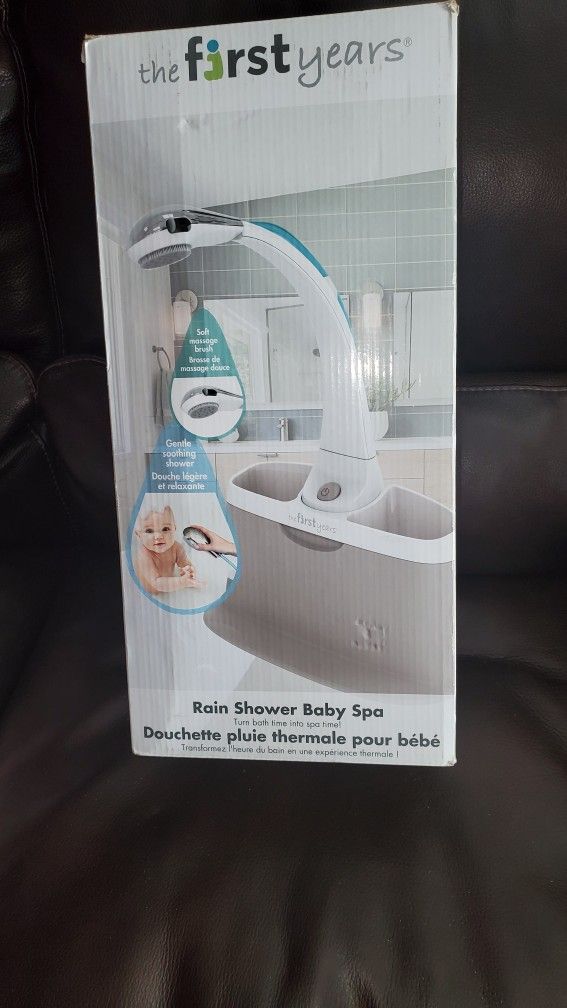 RAIN SHOWER BABY SPA IN ORIGINAL BOX