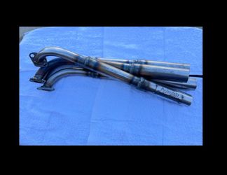 Mini bike straight pipe