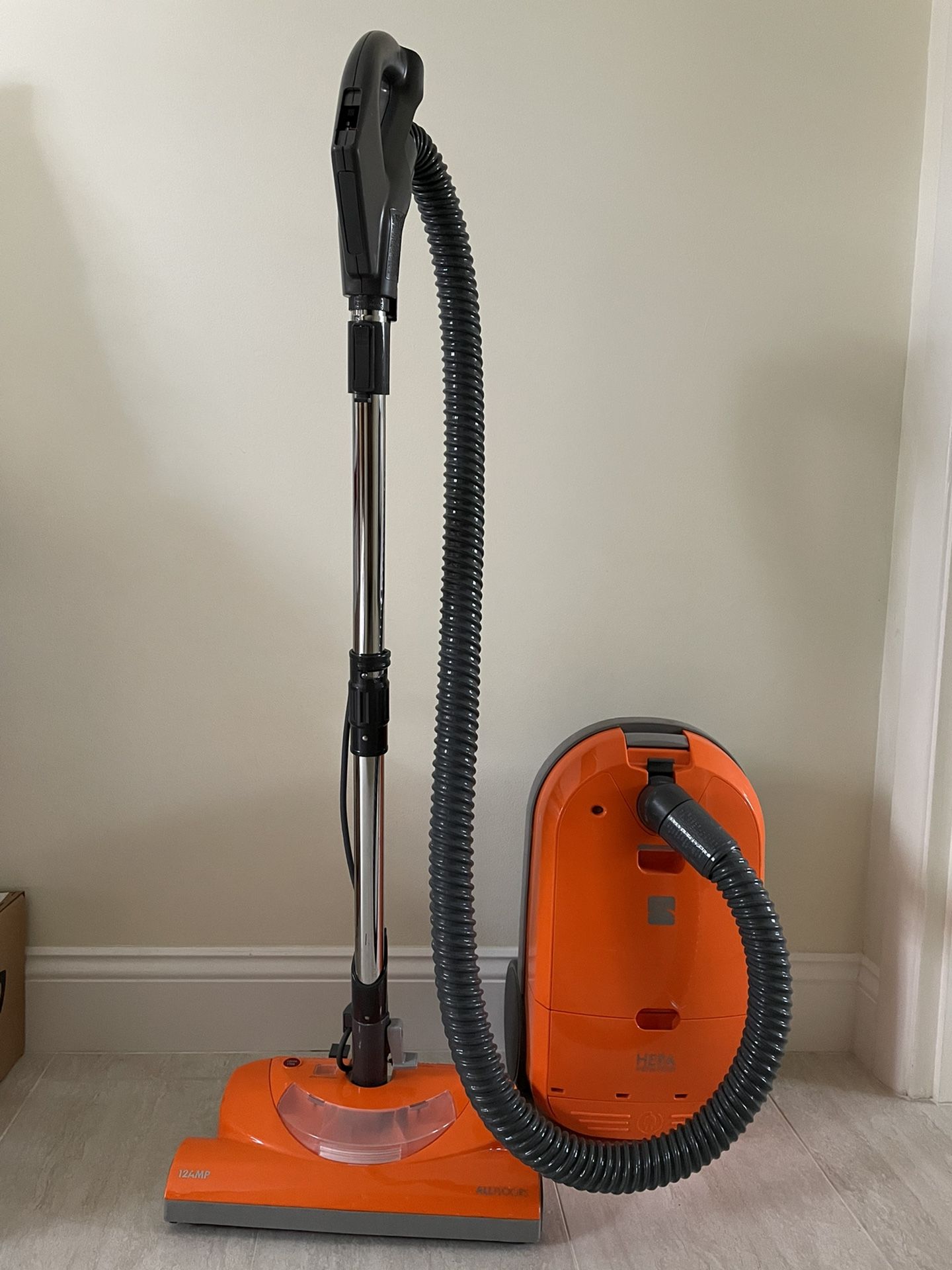 Kenmore Canister Vacuum 29319 - Orange HEPA