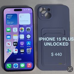 IPHONE 15 PLUS, UNLOCKED WORLDWIDE.