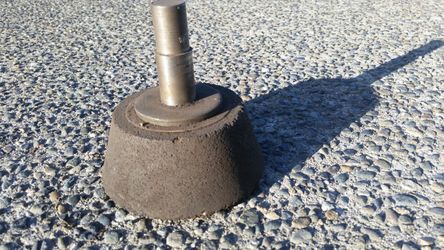 Grinding wheel for a lathe