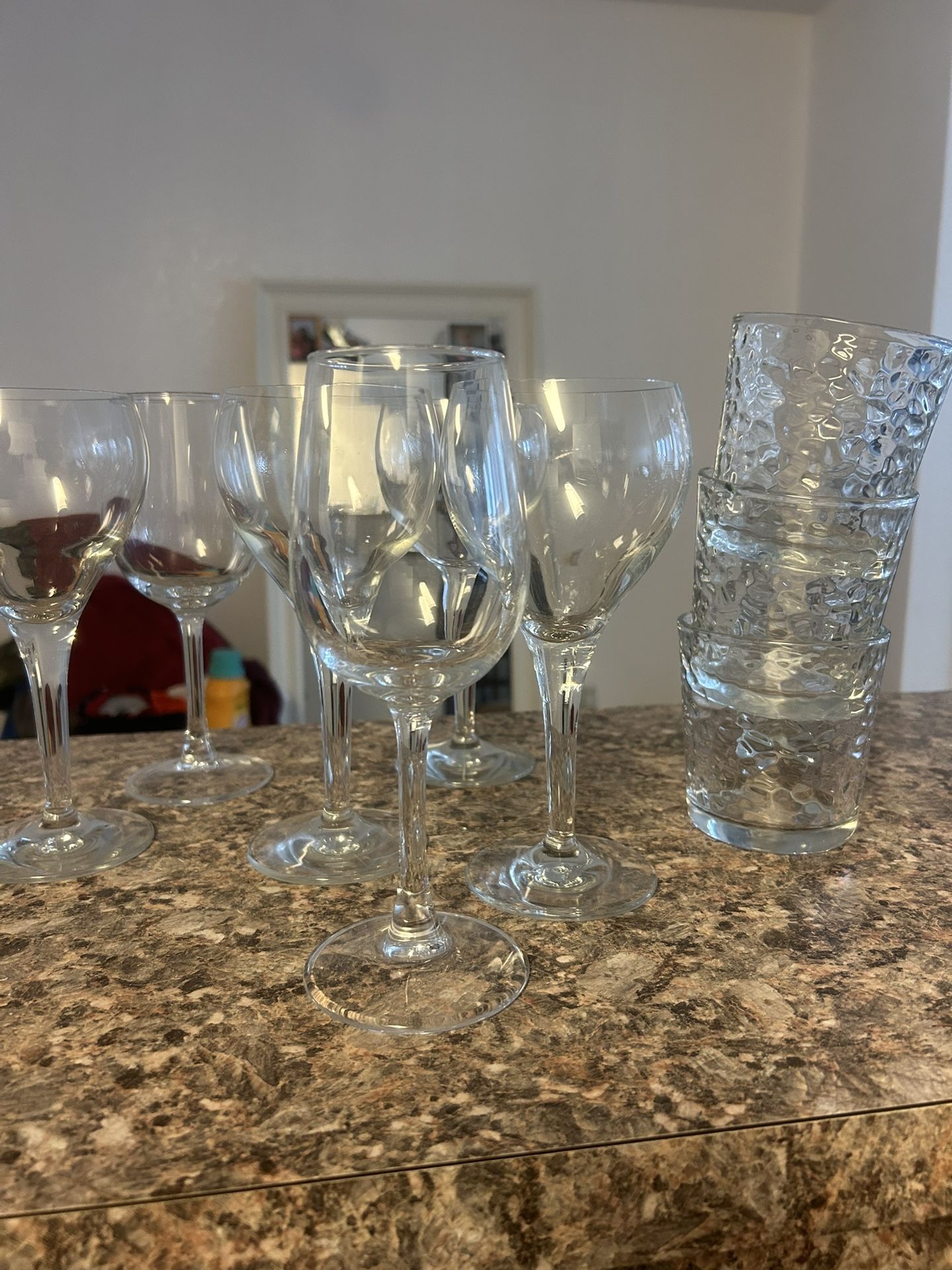 Glass Cup/wine Cups & Plates