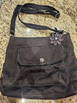 Black Coach Crossbody Bag