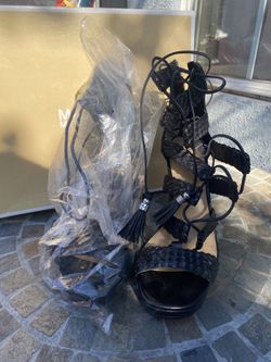 Micheal Kors, Black Heels, Size 7