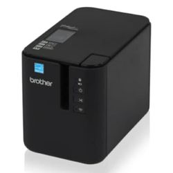 Brother PT-P900WC High-Resolution Industrial Desktop Label Printer with Wi-Fi, Black