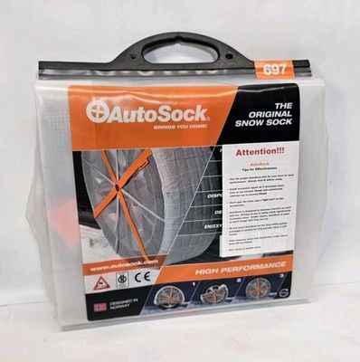 Autosock 697 Snow Socks for Tires | Alternative to Tire Chains | Pack of 2
