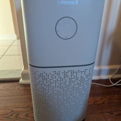 BISSELL Air180 Air Purifier For Home, Bedroom, HEPA Filter, Filters Smoke, Allergies, Pet Dander, Odor, Dust, Gray, 3496+