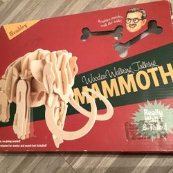 NEW Build A Walking Talking MAMMOTH, Toy