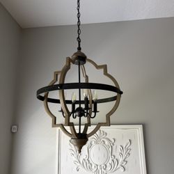 4 Light Pendant Light Fixture 