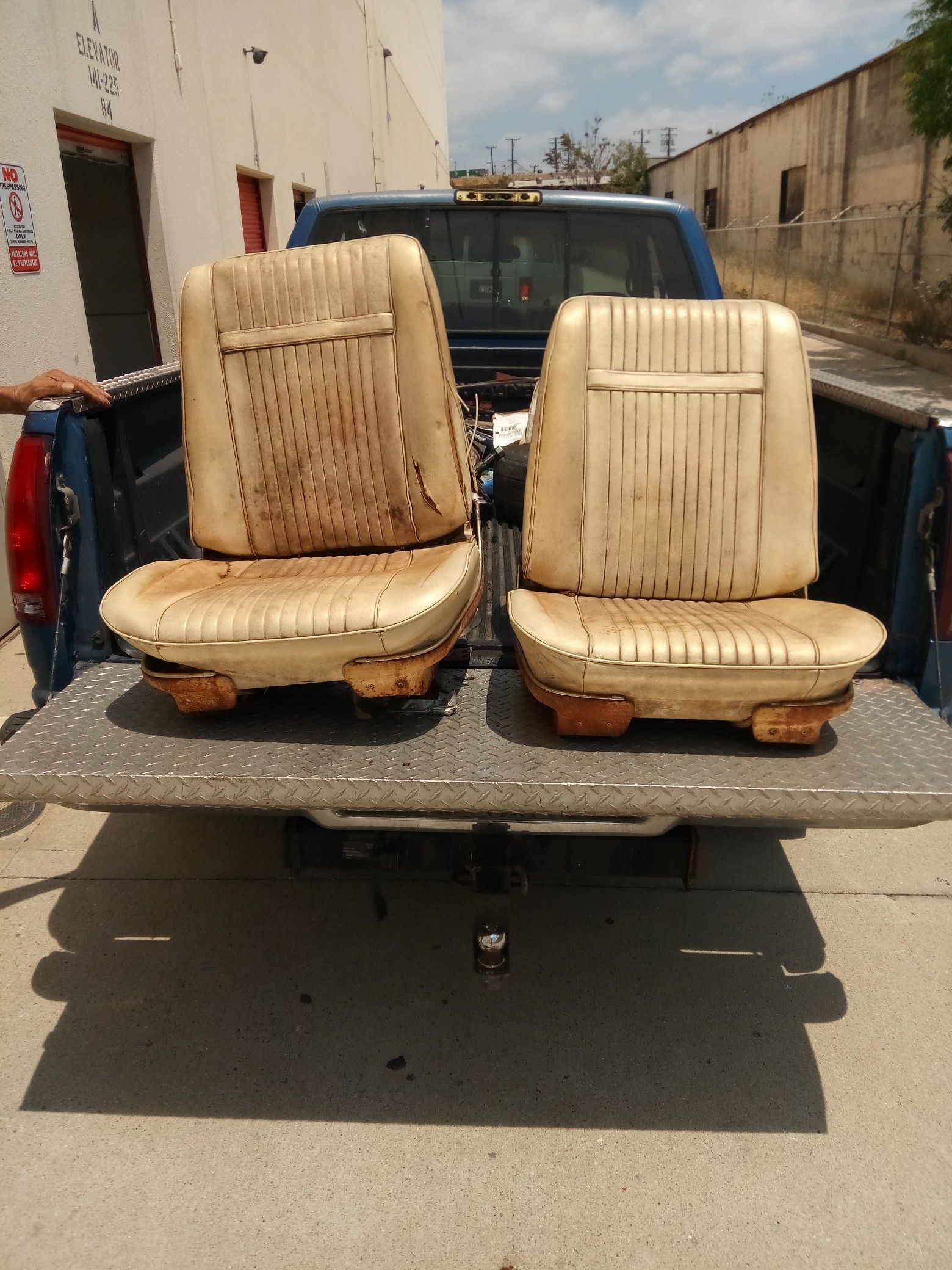 1966 Chevy Chevelle bucket seats