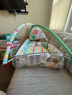 Baby Activity Play Gym Mat with Arches