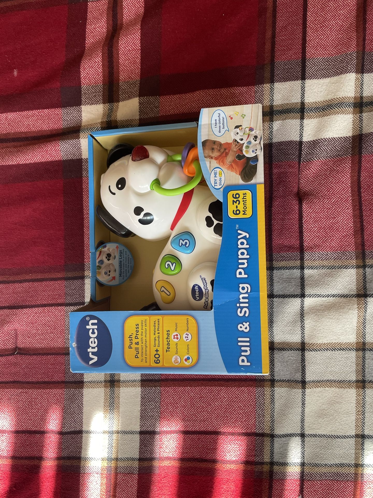 Vtech Pull & Sing Puppy Baby toy