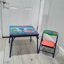 Toddlers Table With One Chair 