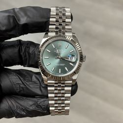 Rolex Datejust 41 Mint Green