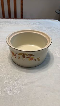 Hall Autumn Leaf Casserole Dish