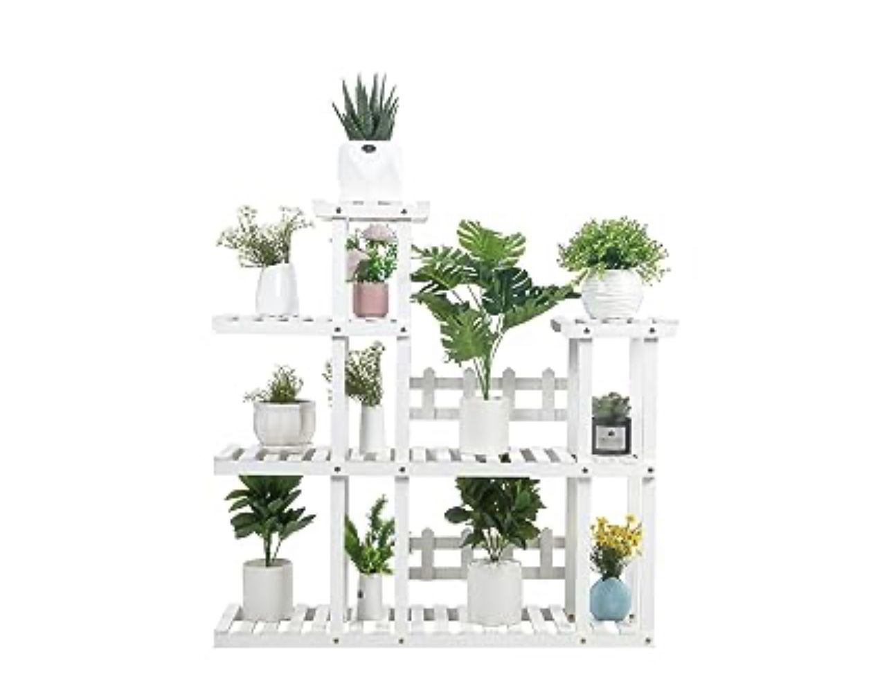 White Frame Rack For Plants And Other Displays 