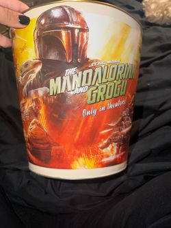 Mandalorian popcorn bucket