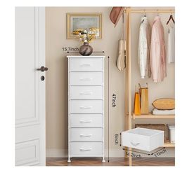 7 Drawer Fabric Dresser (unopened box)