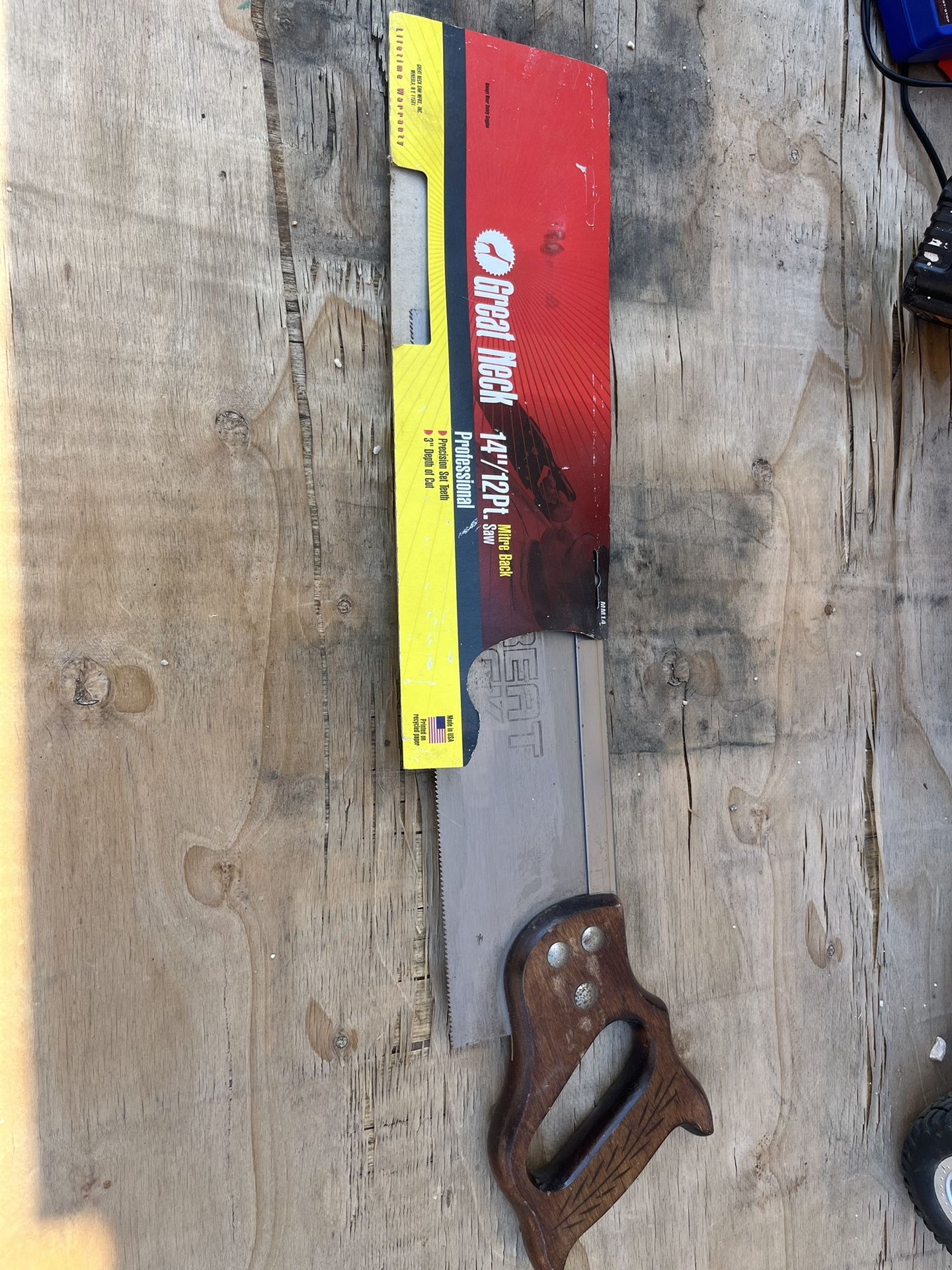 Great Neck 14”/12pt Mitre Back Saw