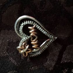 925 sterling silver mom necklace charm