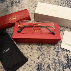 Cartier Clear Frames 