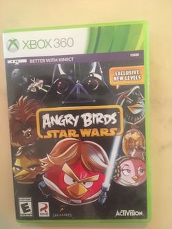 Xbox 360 angry birds Star Wars