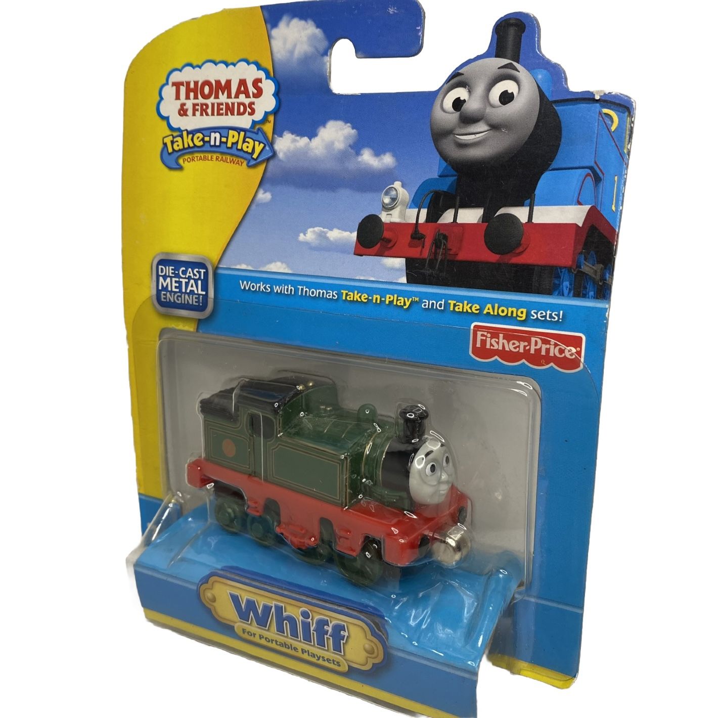 Thomas & Friends Whiff Diecast Metal Engine Take-n-Play 2010 New